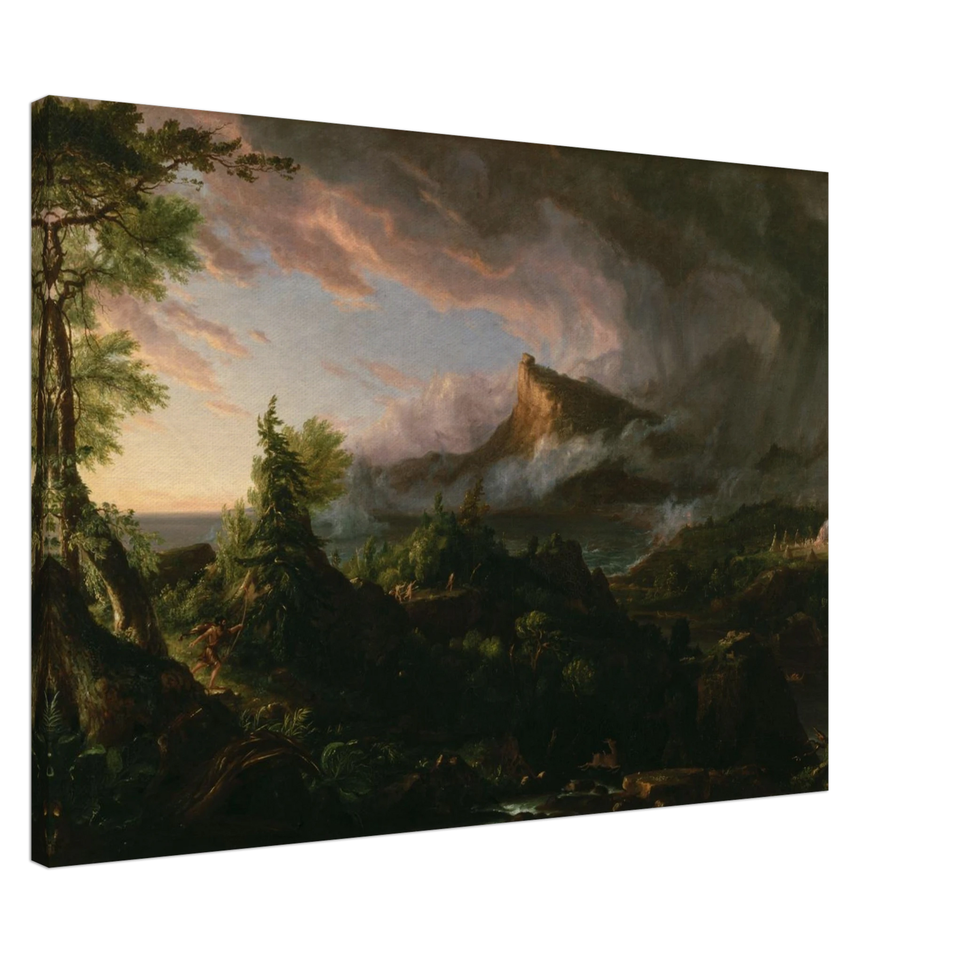 L'État Sauvage — Thomas Cole — Reproduction art classique — Melanchromia