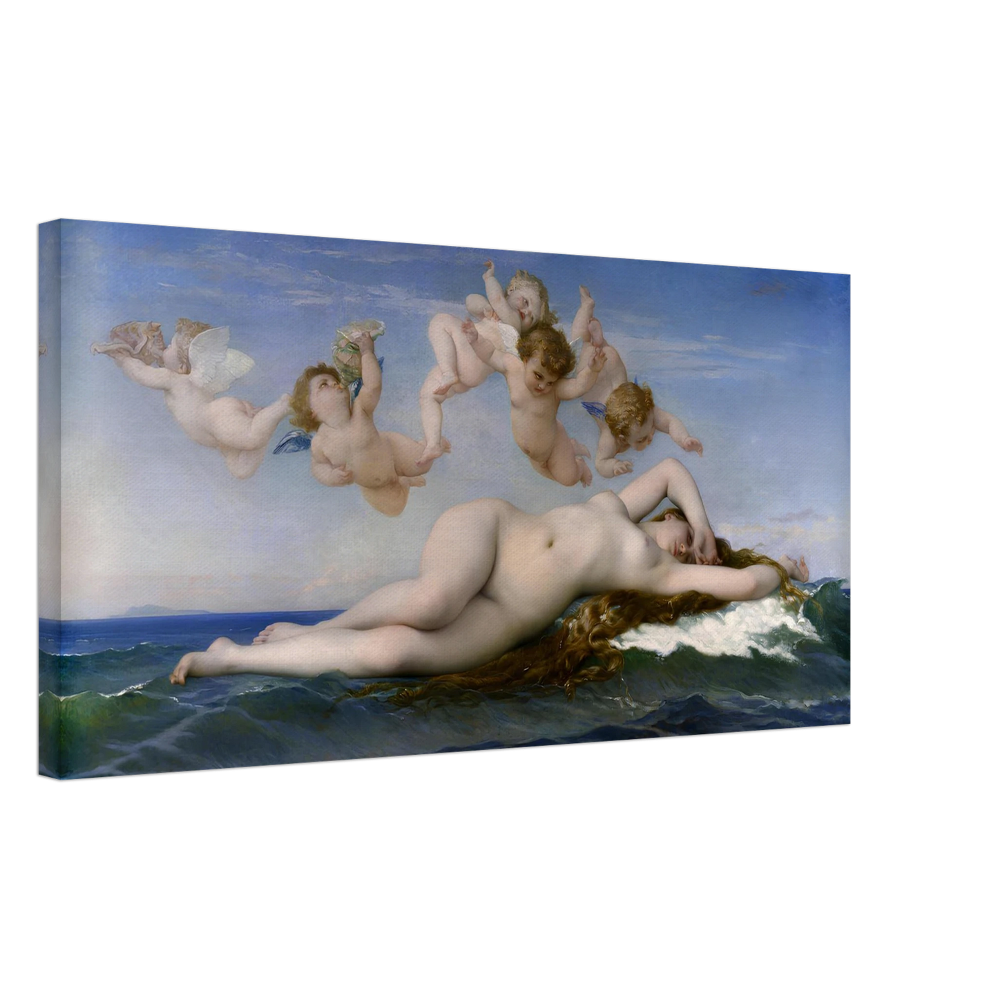 Reproduction du tableau "La Naissance de Vénus" de Alexandre Cabanel — impression d'art Melanchromia