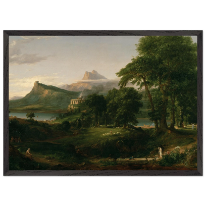 L'État Arcadien — Thomas Cole — Reproduction art classique — Melanchromia