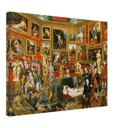 Reproduction du tableau "La Tribune des Offices" de Johann Zoffany — impression d'art Melanchromia
