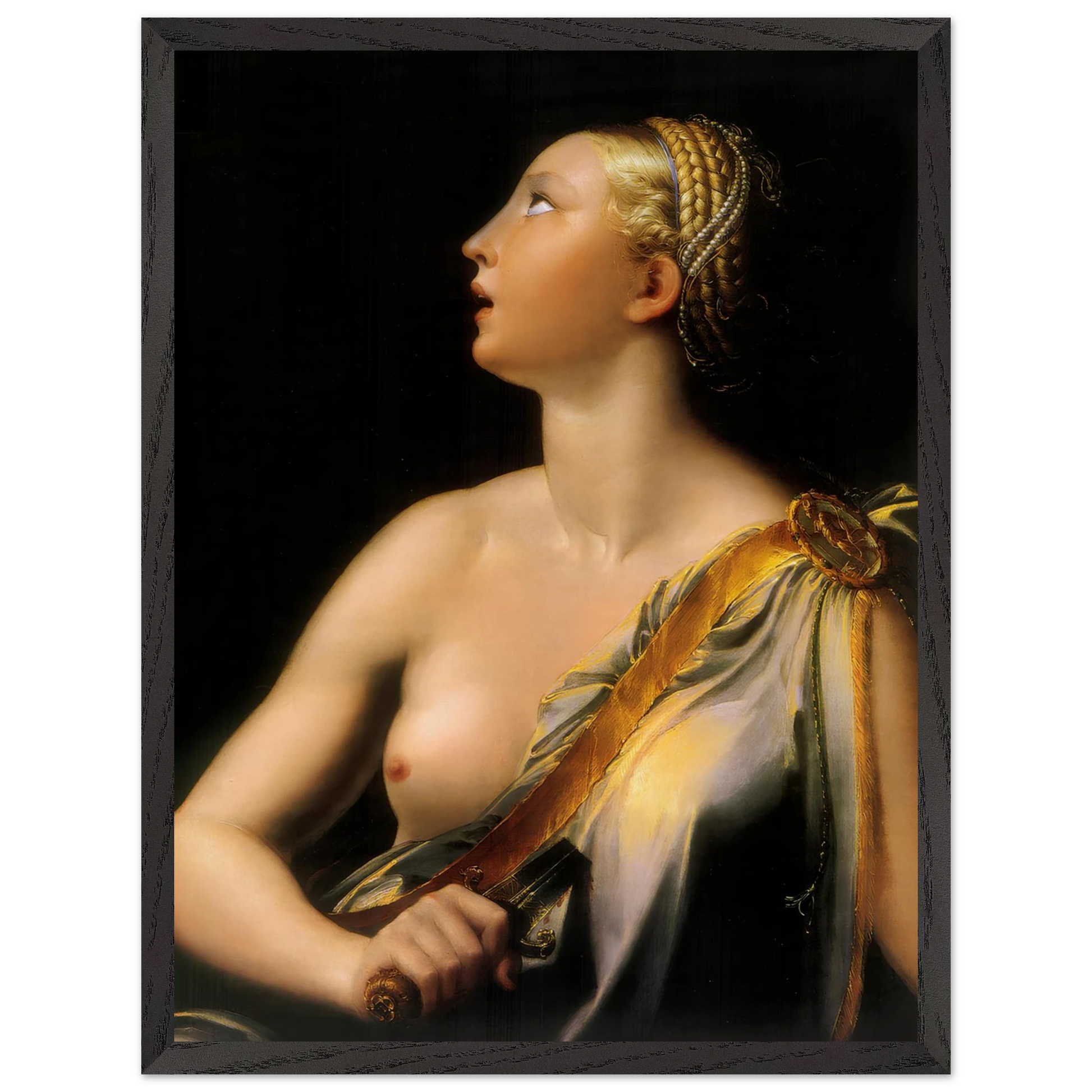 Reproduction du tableau "Lucrèce" de Parmigianino — impression d'art Melanchromia