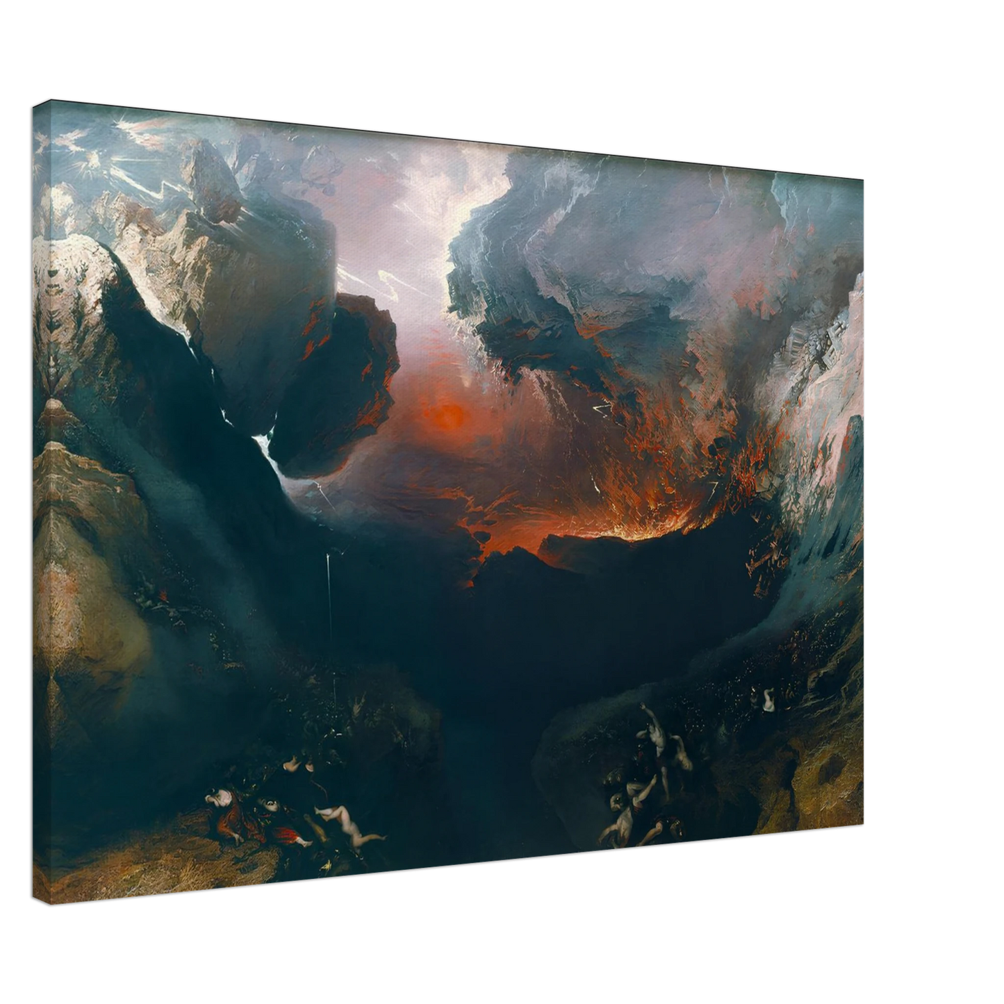 Le Grand Jour de sa Colère — John Martin — Reproduction art classique — Melanchromia