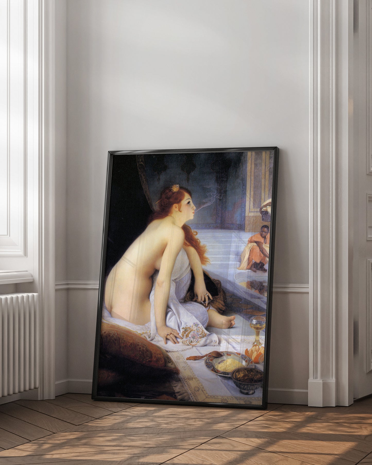 Reproduction du tableau "L'Esclave blanche" de Jean-Jules-Antoine Lecomte du Nouÿ — impression d'art Melanchromia