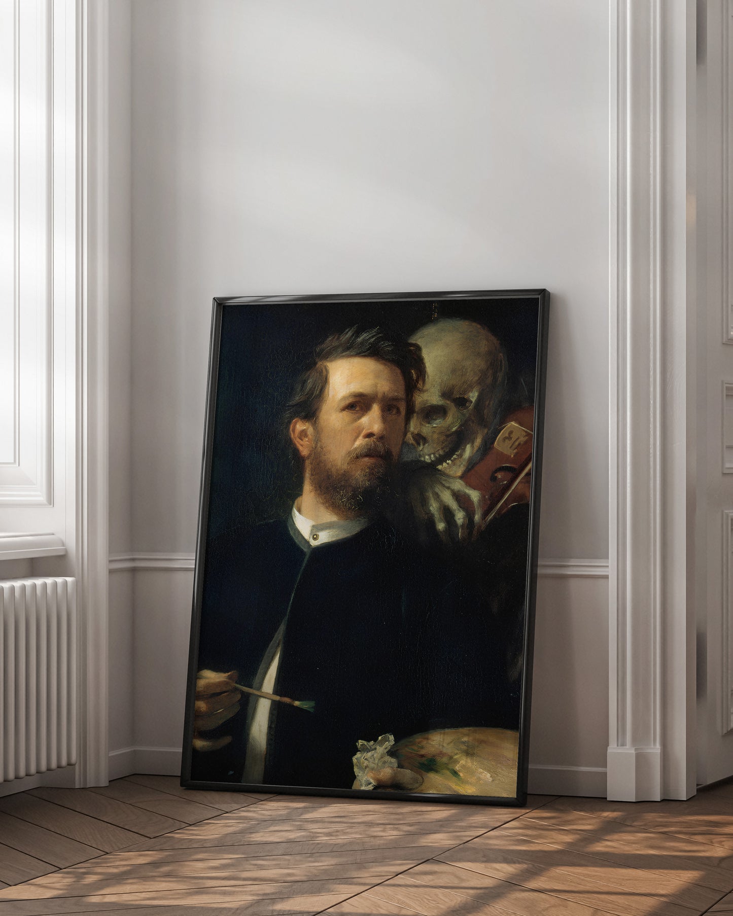 Autoportrait avec la Mort jouant du violon
