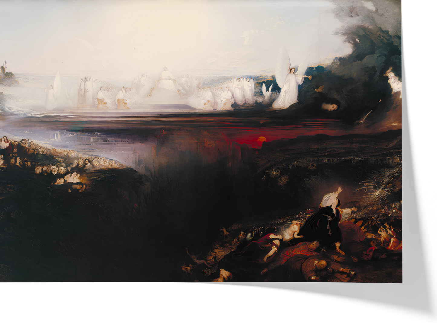 Le Jugement Dernier — John Martin — Reproduction art classique — Melanchromia