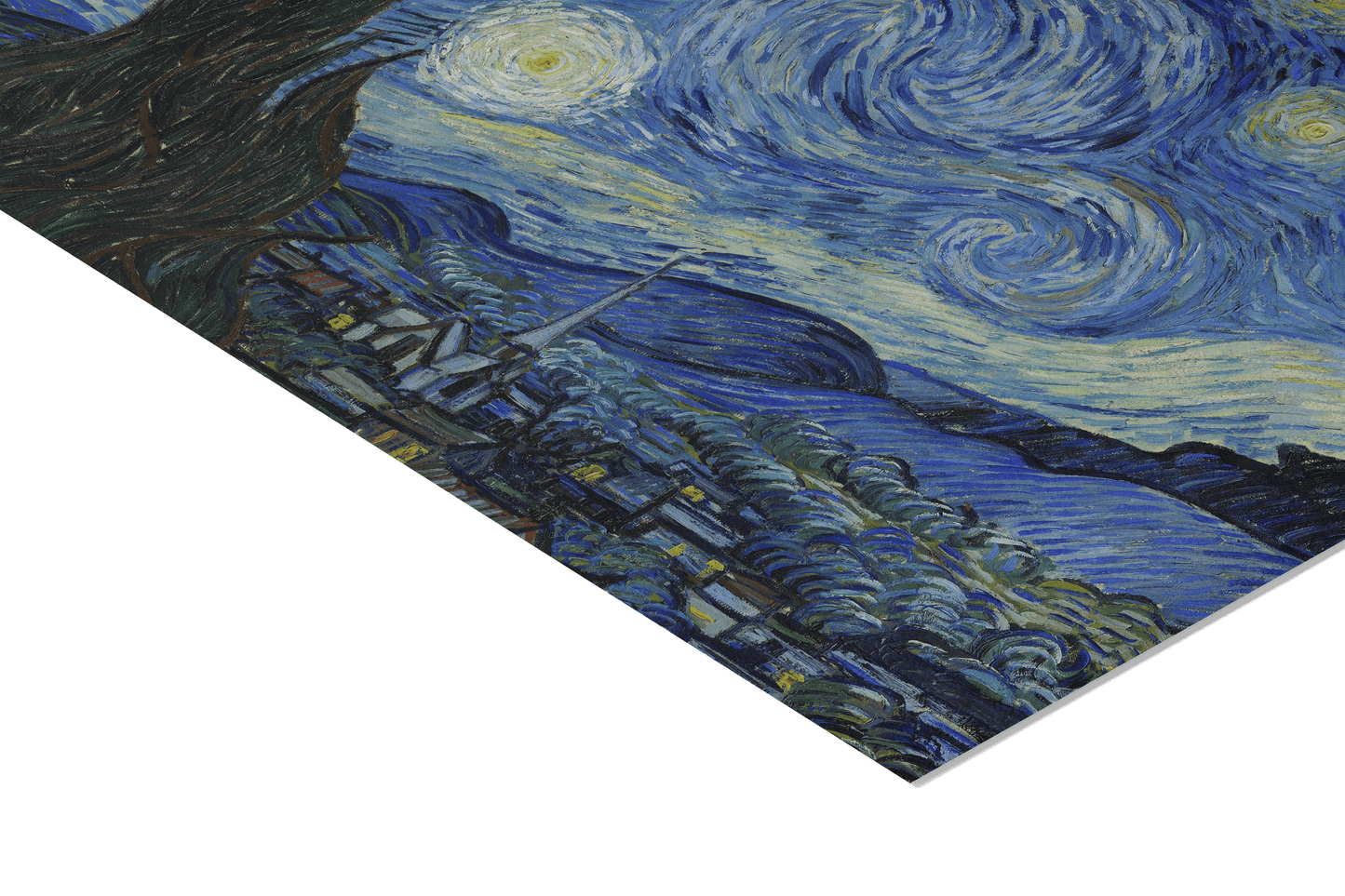 Reproduction du tableau "La Nuit étoilée" de Vincent van Gogh — impression d'art Melanchromia
