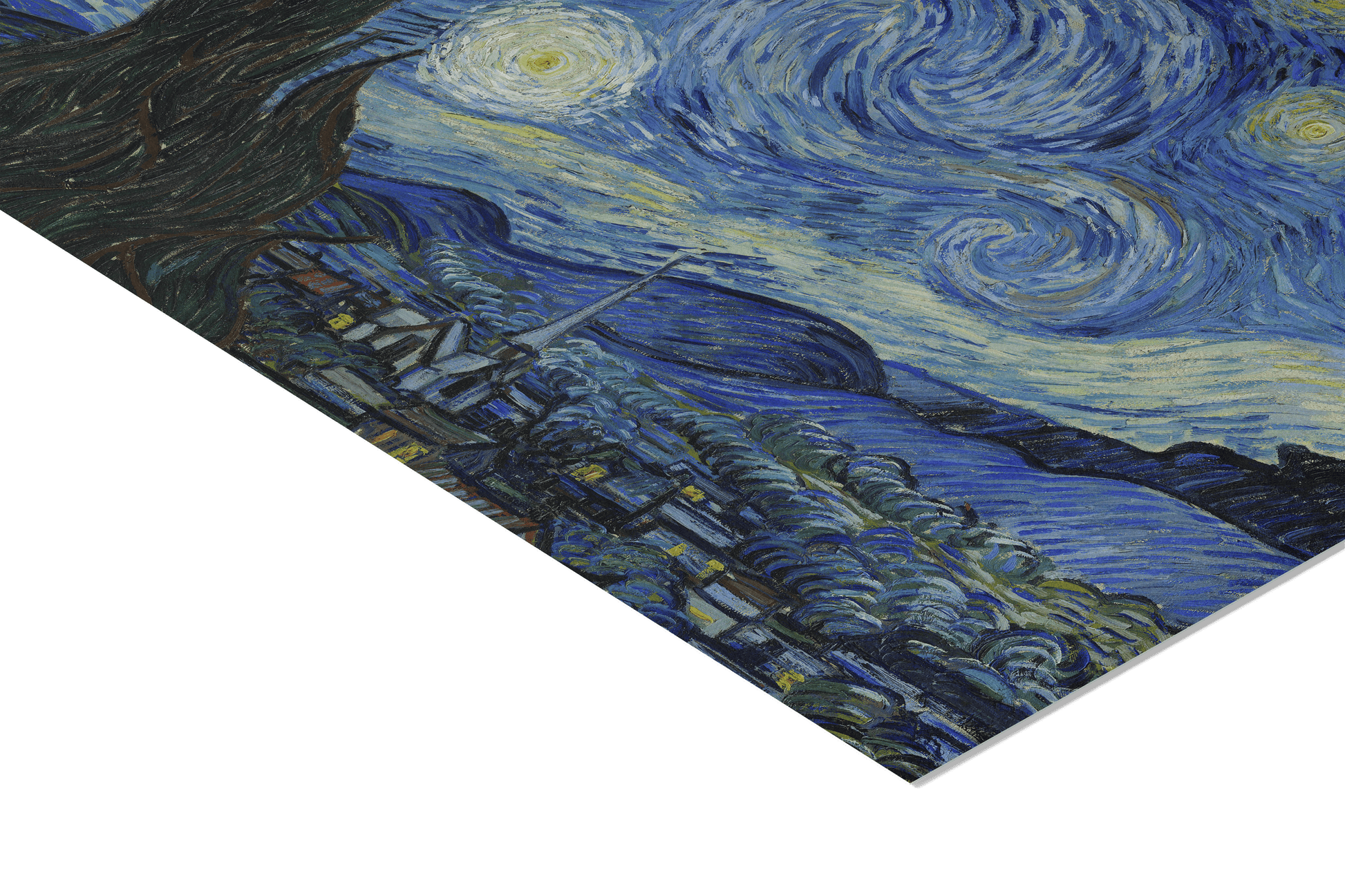 Reproduction du tableau "La Nuit étoilée" de Vincent van Gogh — impression d'art Melanchromia
