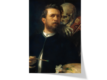Autoportrait avec la Mort jouant du violon
