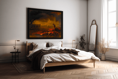 Reproduction du tableau "Le Pandemonium" de John Martin — impression d'art Melanchromia