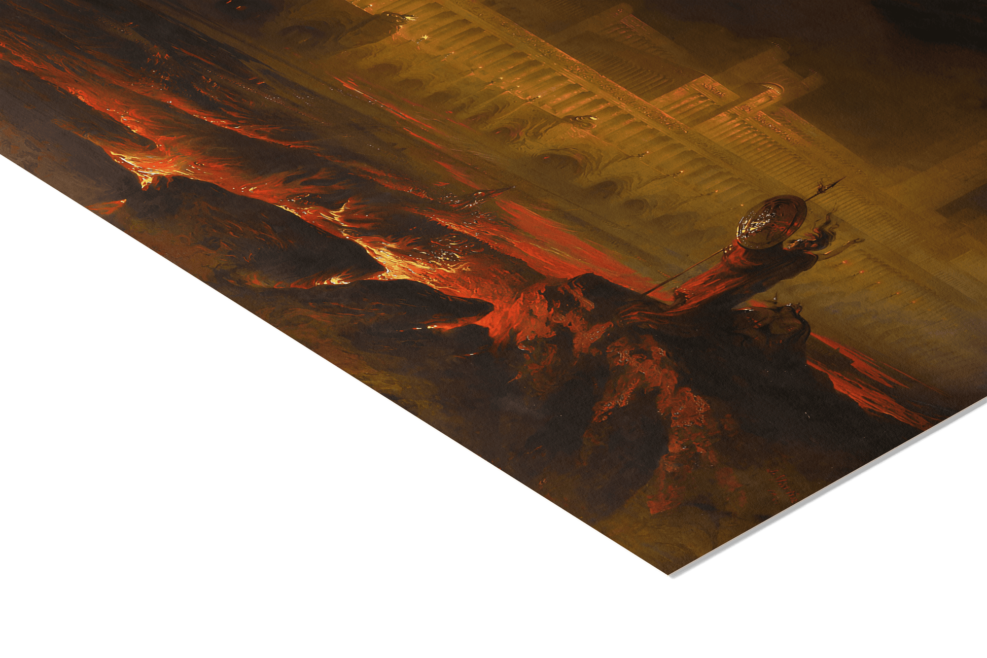 Reproduction du tableau "Le Pandemonium" de John Martin — impression d'art Melanchromia
