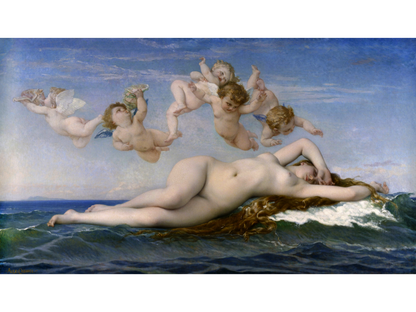 Reproduction du tableau "La Naissance de Vénus" de Alexandre Cabanel — impression d'art Melanchromia