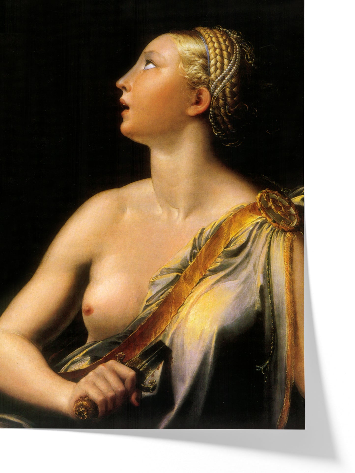 Reproduction du tableau "Lucrèce" de Parmigianino — impression d'art Melanchromia