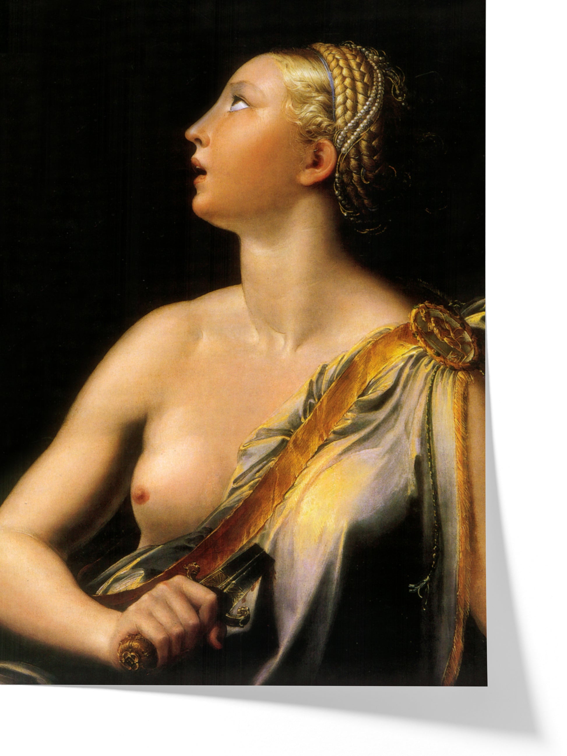 Reproduction du tableau "Lucrèce" de Parmigianino — impression d'art Melanchromia