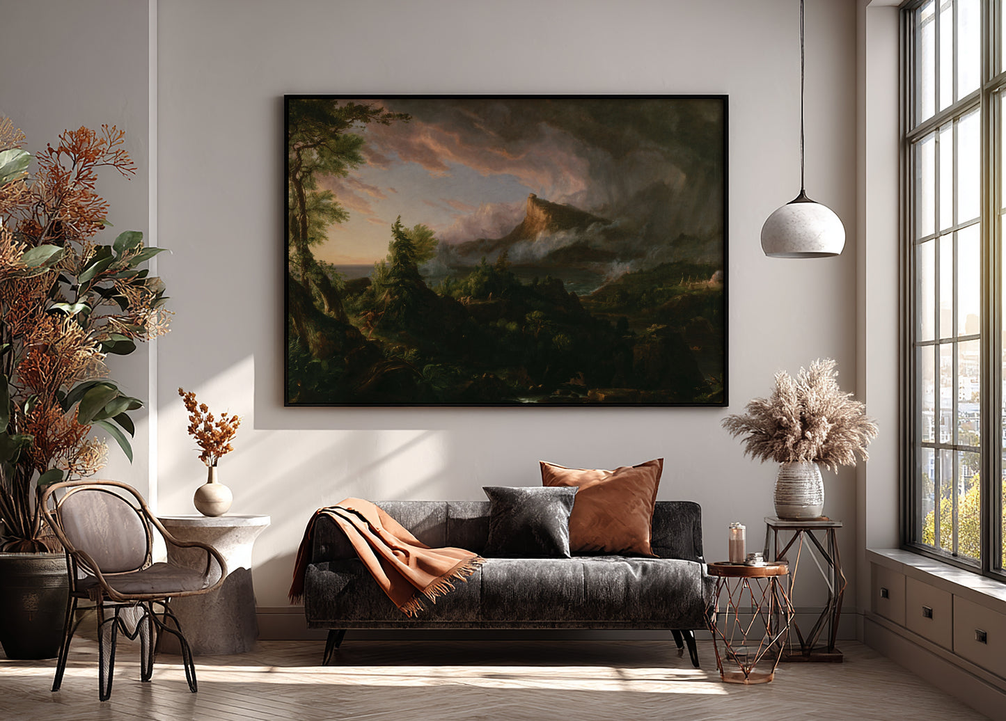 L'État Sauvage — Thomas Cole — Reproduction art classique — Melanchromia