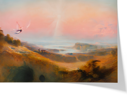 La Cité Céleste et la Rivière de la Félicité — John Martin — Reproduction art classique — Melanchromia
