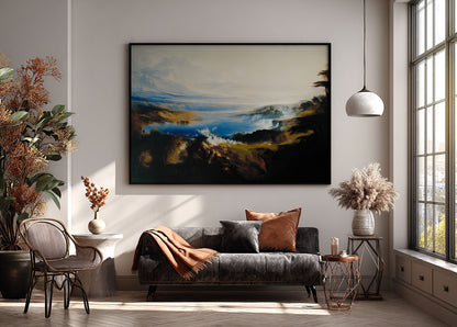 Les Plaines du Paradis — John Martin — Reproduction art classique — Melanchromia