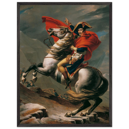 Bonaparte franchissant le Grand-Saint-Bernard — Caspar David Friedrich — Reproduction art classique — Melanchromia