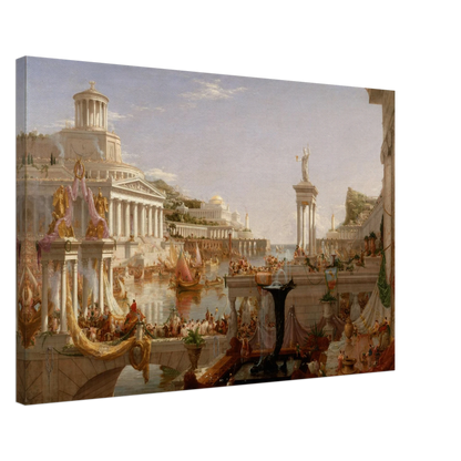 Reproduction du tableau "Le Cours de l'Empire : L'Apogée" de Thomas Cole — impression d'art Melanchromia
