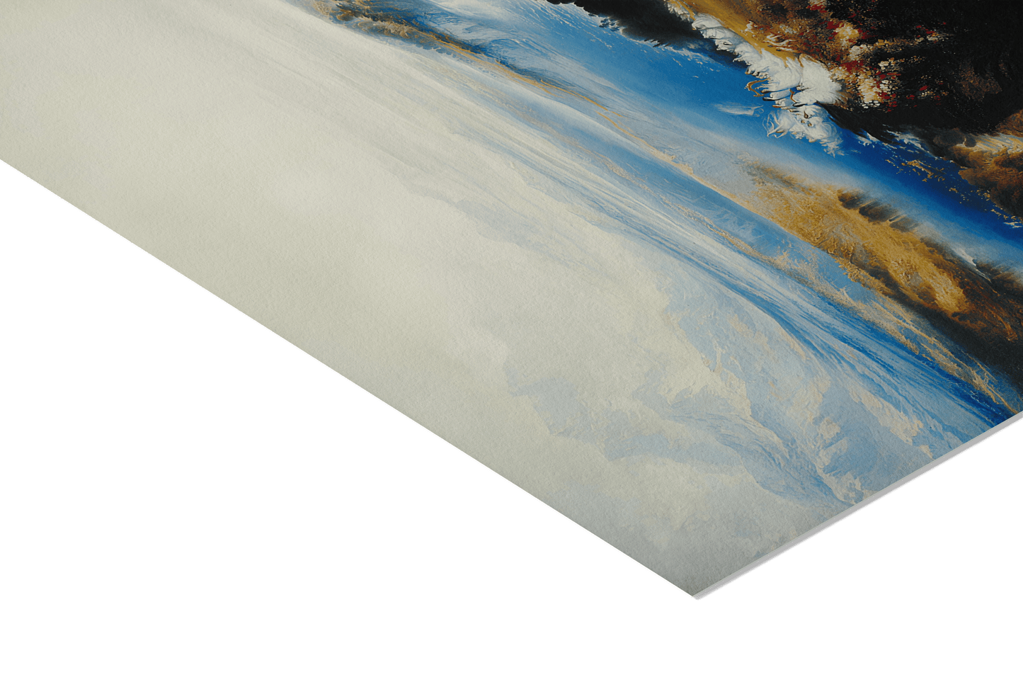 Reproduction du tableau "Les Plaines du Paradis" de John Martin — impression d'art Melanchromia