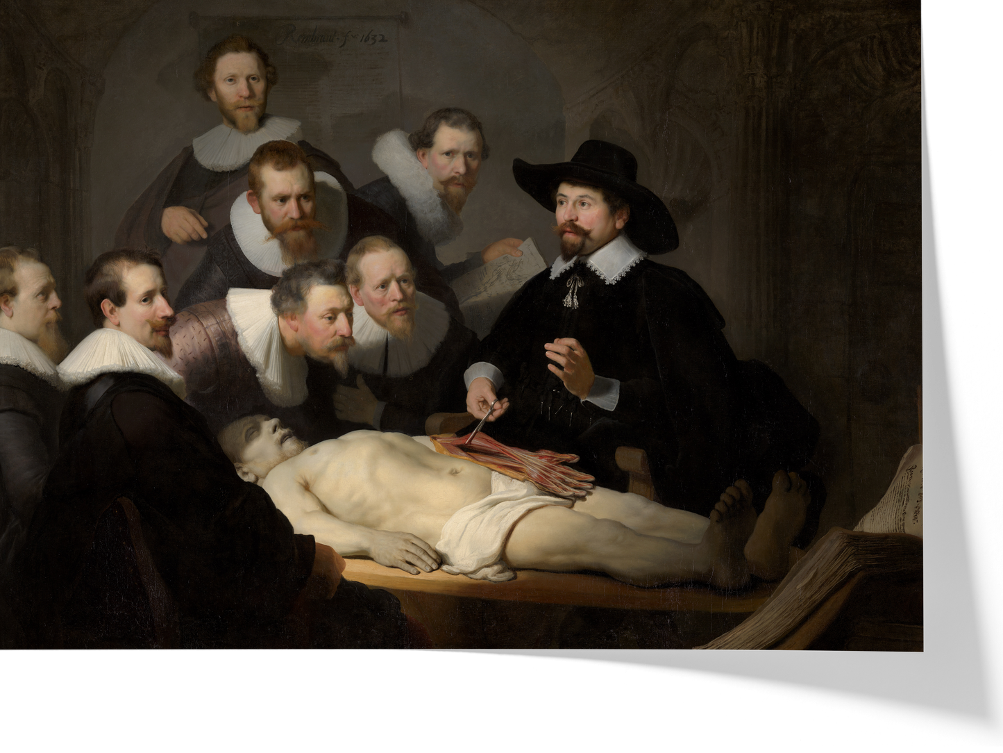 La Leçon d'anatomie du docteur Tulp