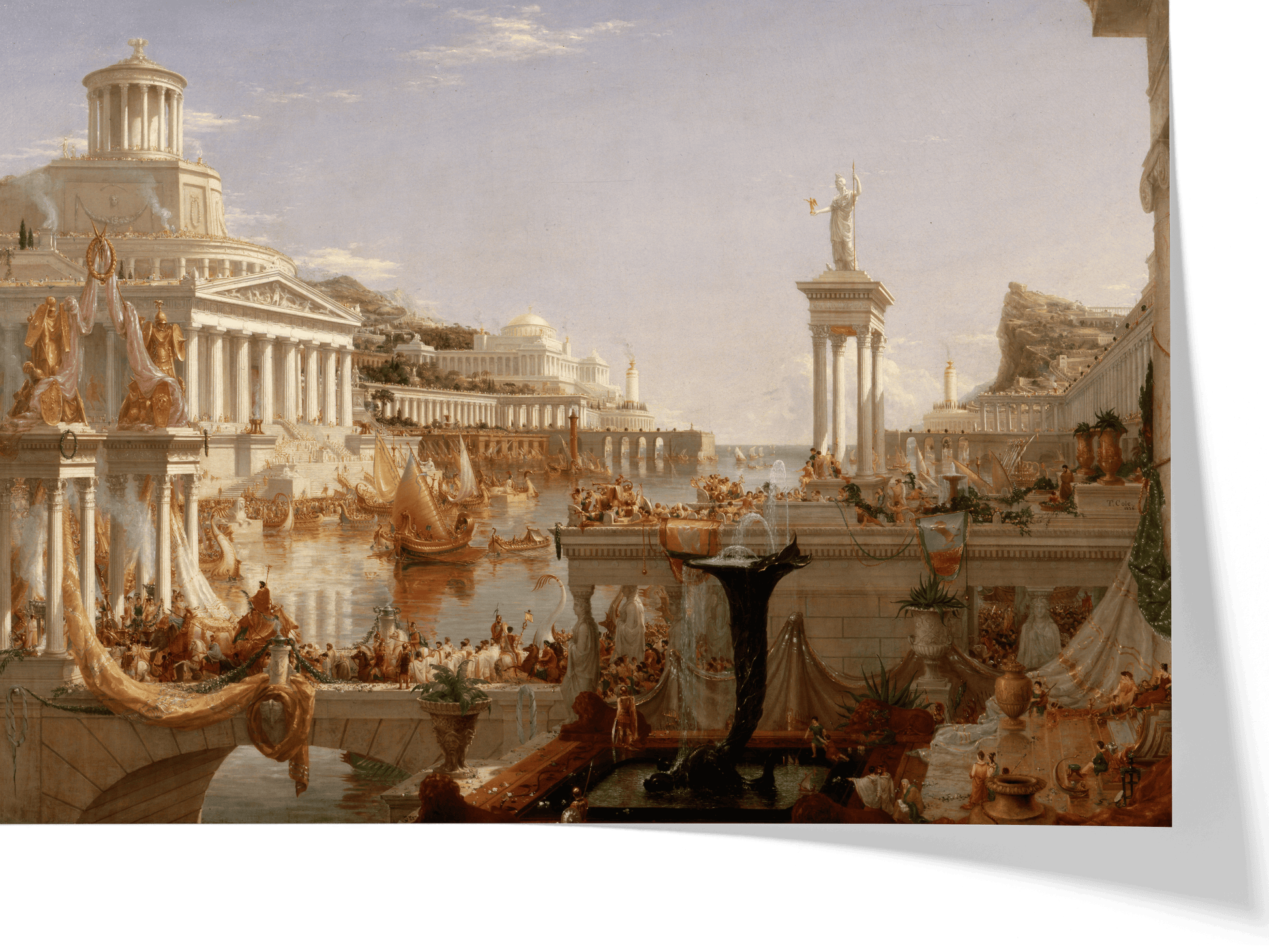 L'Apogée — Thomas Cole — Reproduction art classique — Melanchromia