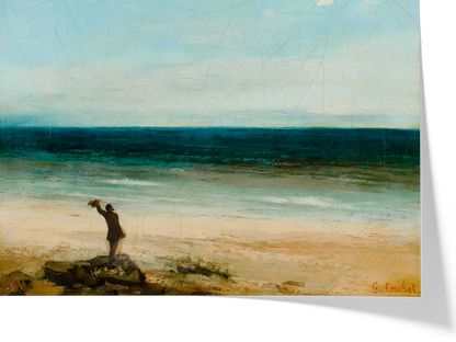 L'Artiste face à la mer