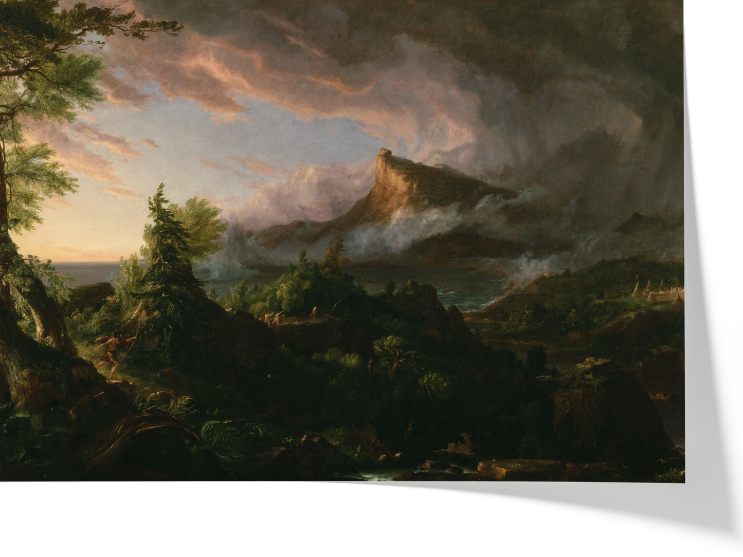 L'État Sauvage — Thomas Cole — Reproduction art classique — Melanchromia