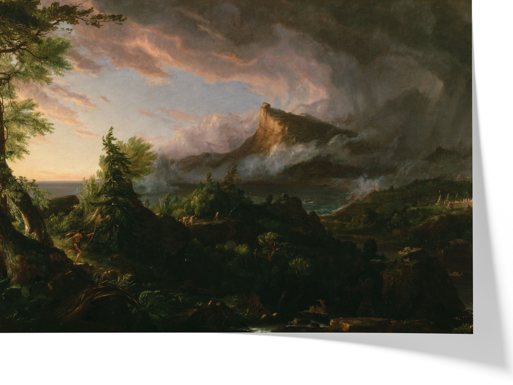 L'État Sauvage — Thomas Cole — Reproduction art classique — Melanchromia