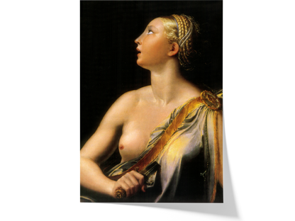 Reproduction du tableau "Lucrèce" de Parmigianino — impression d'art Melanchromia