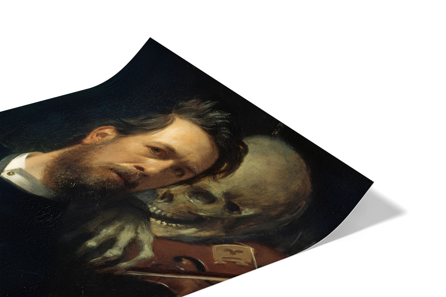 Autoportrait avec la Mort jouant du violon