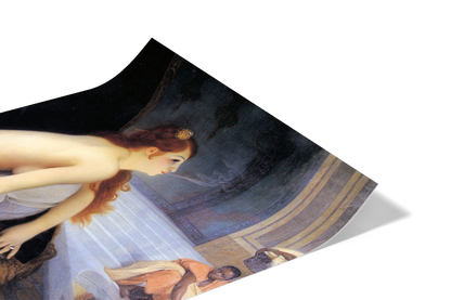 Reproduction du tableau "L'Esclave blanche" de Jean-Jules-Antoine Lecomte du Nouÿ — impression d'art Melanchromia