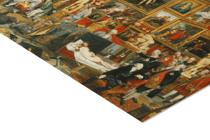 Reproduction du tableau "La Tribune des Offices" de Johann Zoffany — impression d'art Melanchromia