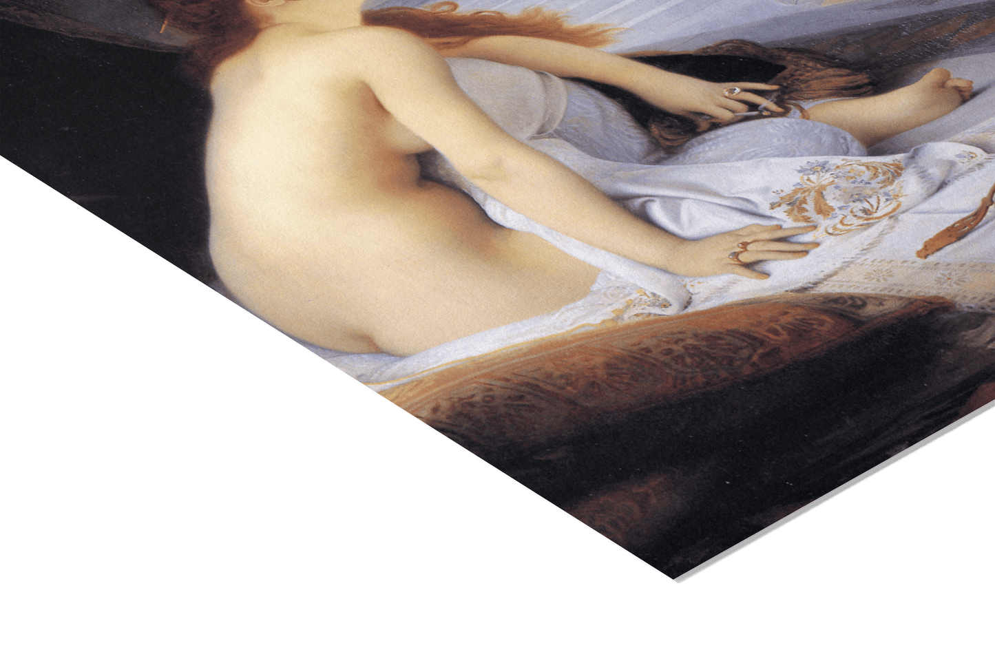 Reproduction du tableau "L'Esclave blanche" de Jean-Jules-Antoine Lecomte du Nouÿ — impression d'art Melanchromia