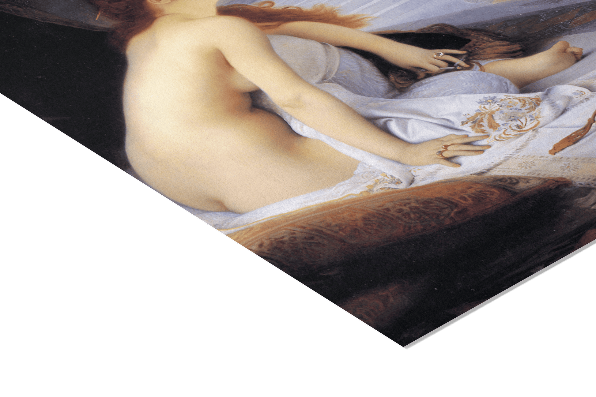 Reproduction du tableau "L'Esclave blanche" de Jean-Jules-Antoine Lecomte du Nouÿ — impression d'art Melanchromia