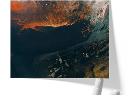 Reproduction du tableau "Le Grand Jour de sa Colère" de John Martin — impression d'art Melanchromia