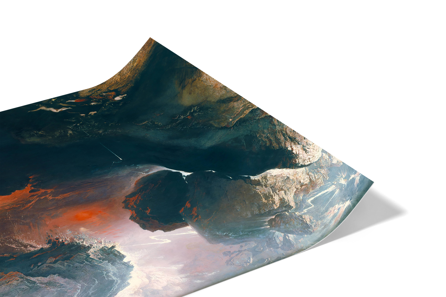 Reproduction du tableau "Le Grand Jour de sa Colère" de John Martin — impression d'art Melanchromia