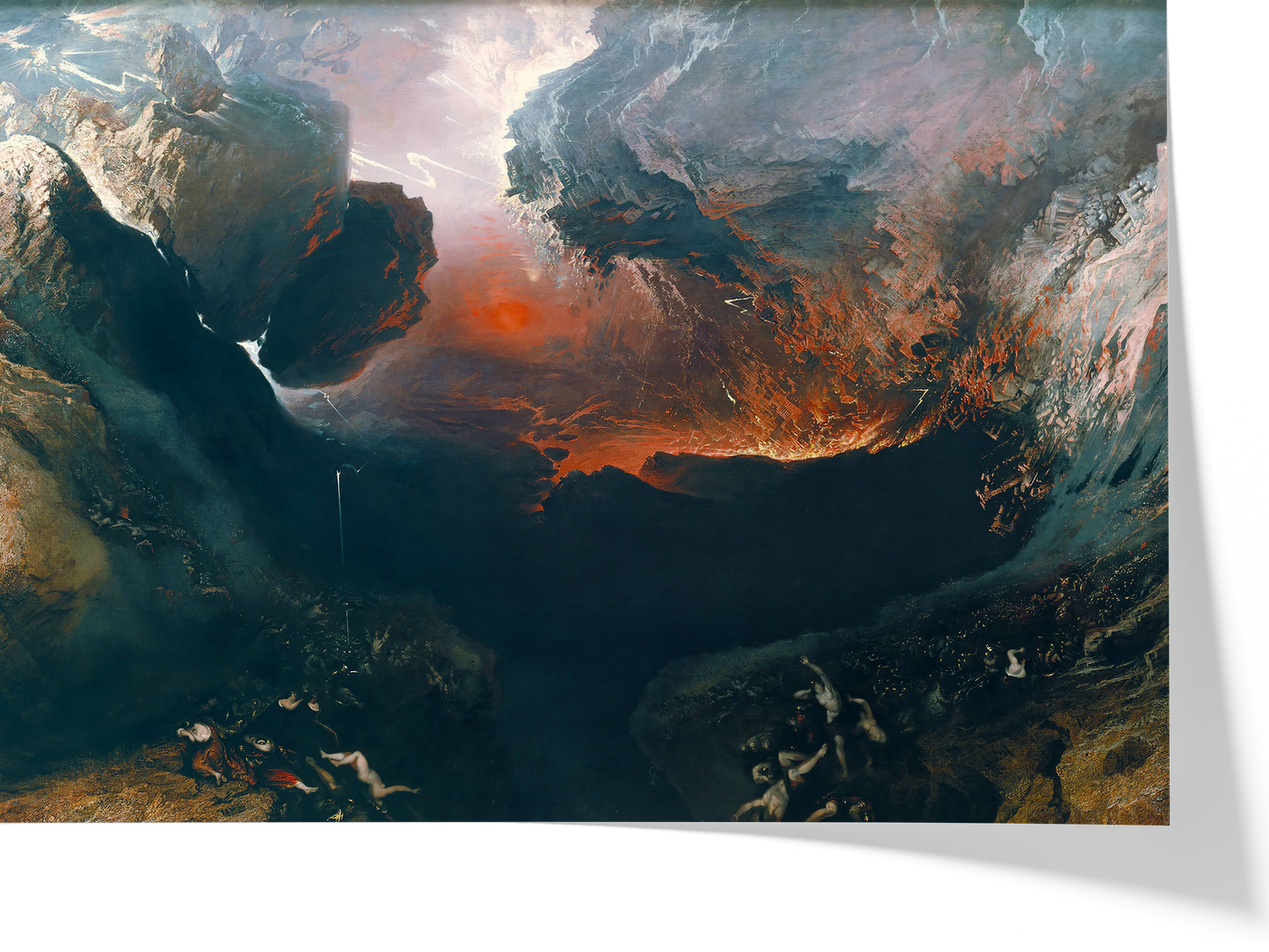 Le Grand Jour de sa Colère — John Martin — Reproduction art classique — Melanchromia
