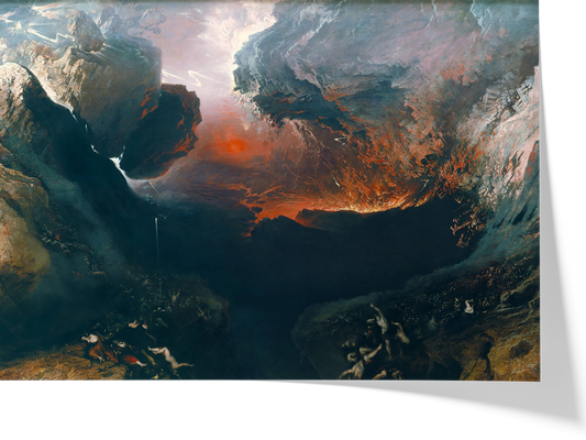 Le Grand Jour de sa Colère — John Martin — Reproduction art classique — Melanchromia