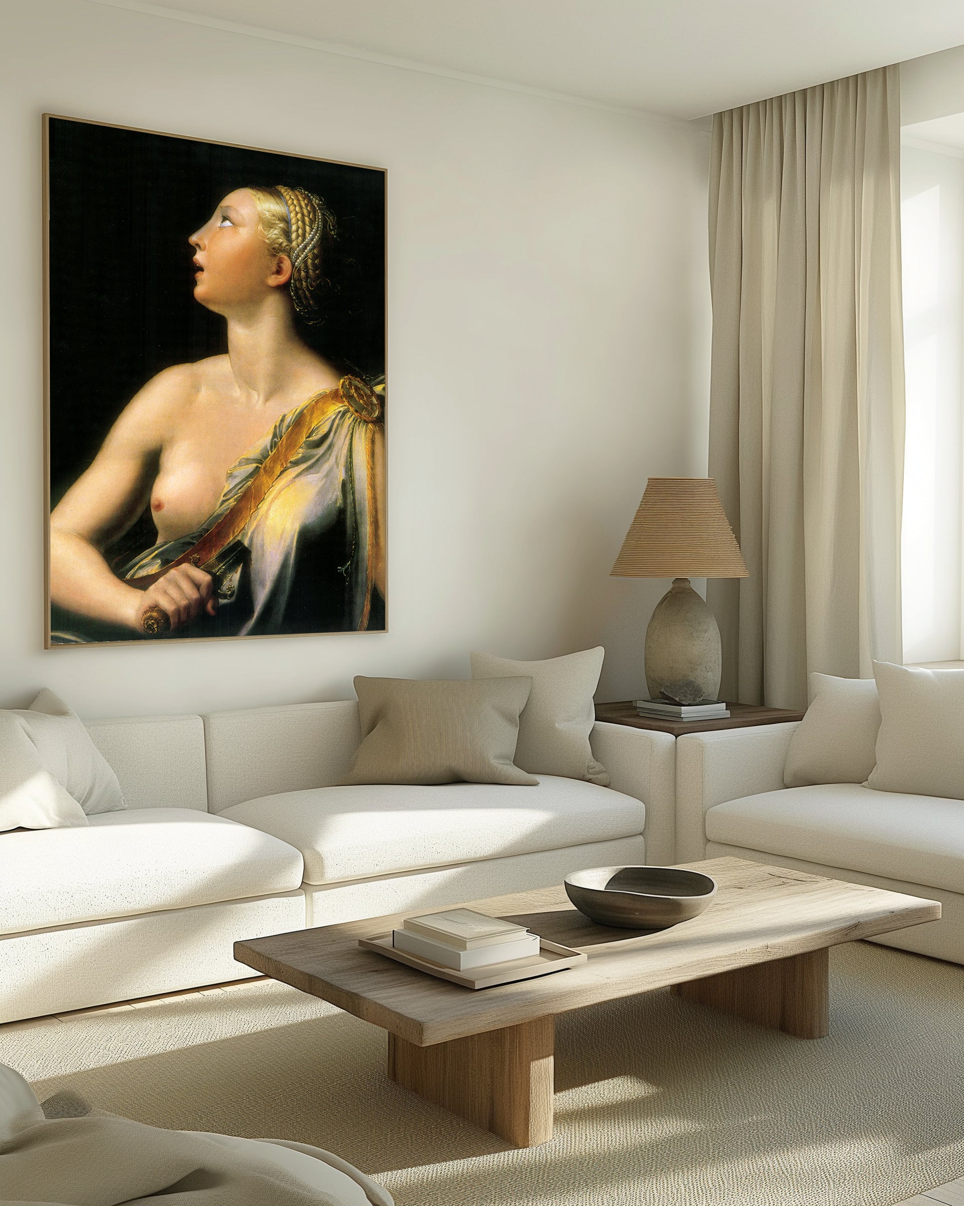 Reproduction du tableau "Lucrèce" de Parmigianino — impression d'art Melanchromia
