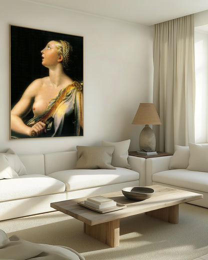 Reproduction du tableau "Lucrèce" de Parmigianino — impression d'art Melanchromia