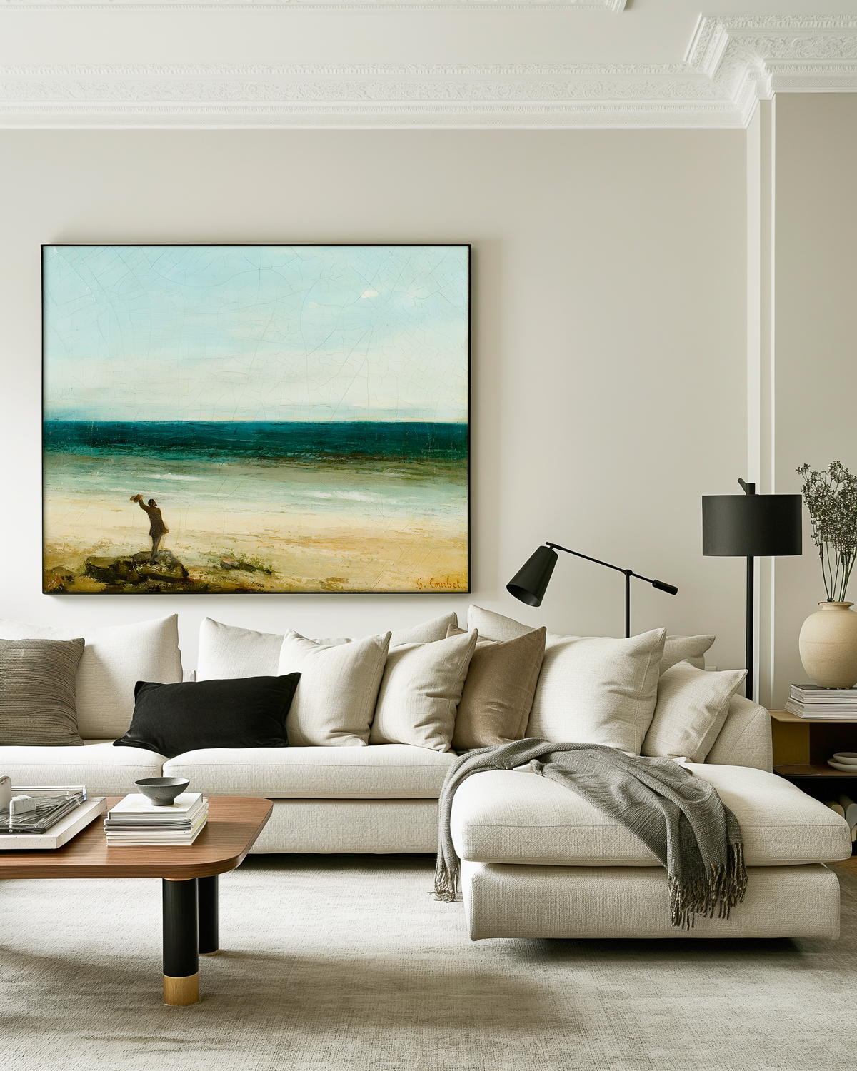 L'Artiste face à la mer