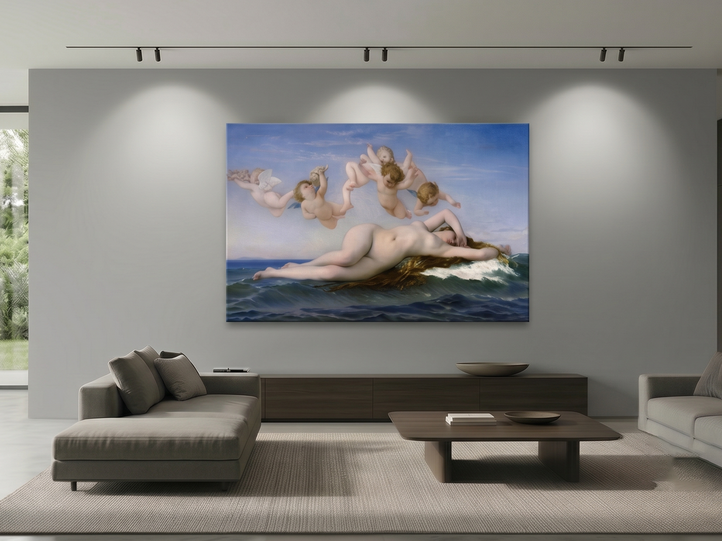 Reproduction du tableau "La Naissance de Vénus" de Alexandre Cabanel — impression d'art Melanchromia