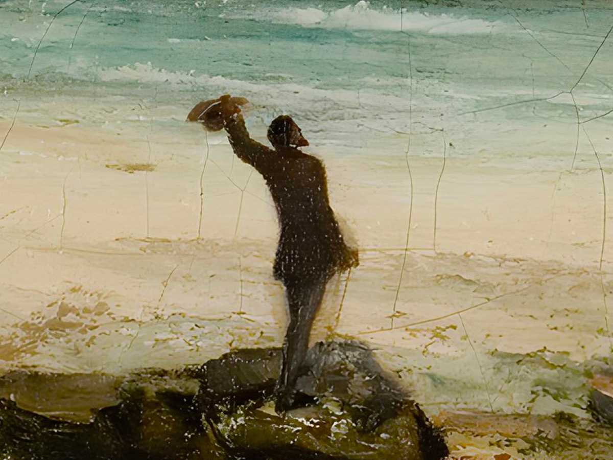 L'Artiste face à la mer